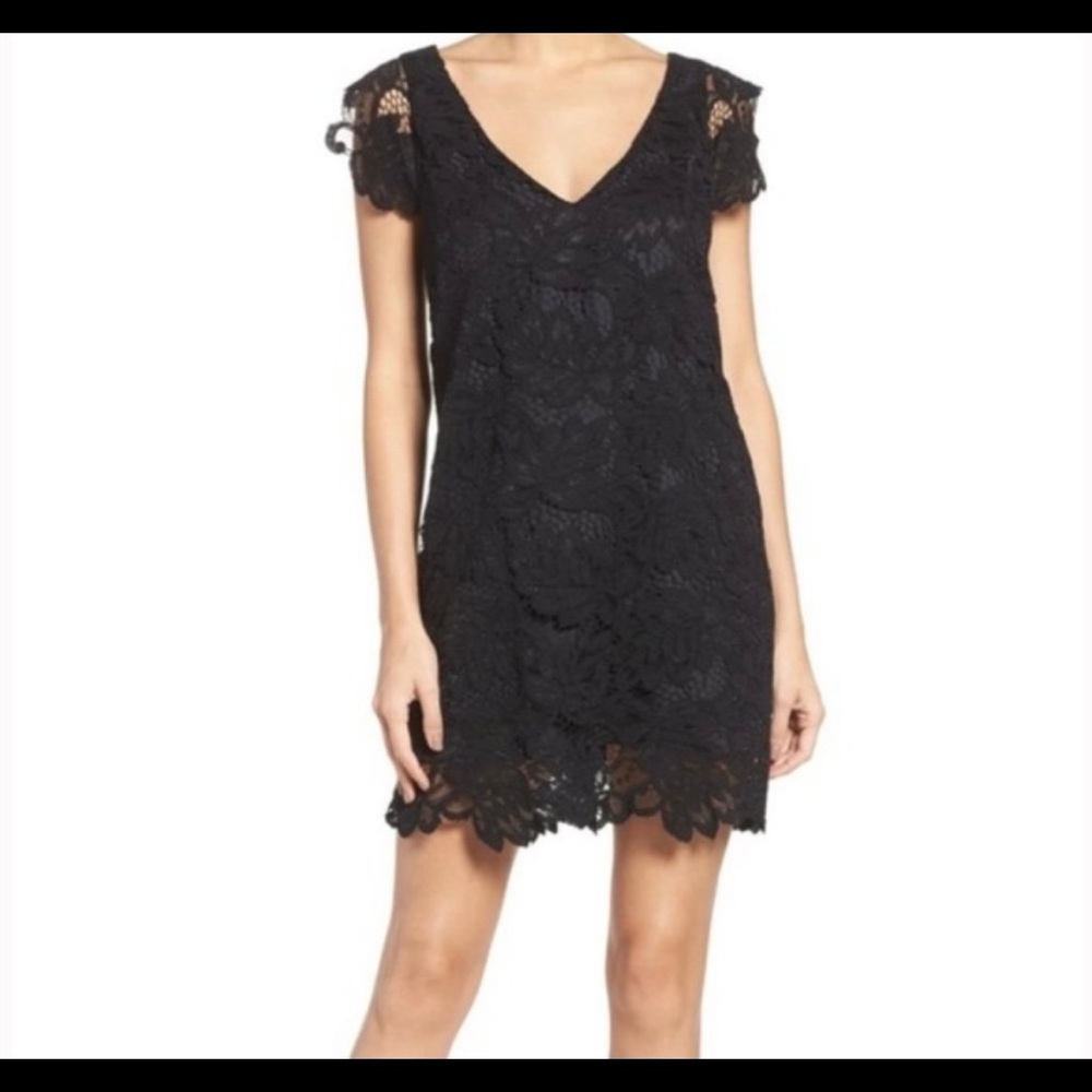 BB Dakota Jacqueline Lace Shift Dress
